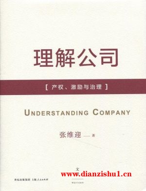 9787208119239《理解公司：产权、激励与治理》张维迎pdf