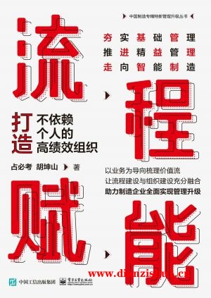 9787121429484《流程赋能》占必考,胡坤山pdf