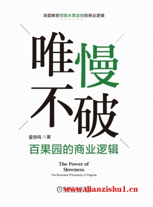 9787111733812《唯慢不破》夏惊鸣pdf